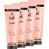 Taft Gliss - Crema lisciante Sleeky Smooth (4 x 150 ml), per capelli lisci senza piastra per capelli, con protezione aggiuntiva per asciugacapelli e anti-crespe