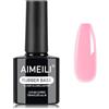 AIMEILI Base Rubber Colorate Smalto Gel Rinforzante Unghie UV 15 ml - 1402