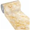 emmevi Tappeto Cucina Antimacchia Stampa HD Alta Definizione Passatoia Gomma Moderna 51x210 Marmo Oro