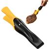 Generic Pinze da cucina per cucinare, pinze in silicone a becco d' con manico antiscivolo, resistenti al calore, pinze per barbecue e fritture, spatola da portata di alta qualità per carne, insalata e