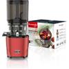 Kuvings AUTO10S Estrattore, Spremiagrumi e Centrifuga - Lenta e facile da pulire, capacità 3L, motore da 200W ideale per frutta, verdura e smoothies. KHS-2571CE (Rosso)