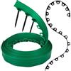 GARDENIX Bordo flessibile per prato, in plastica, resistente alle intemperie, rotondo, per aiuole, 10 m, 20 ancore, altezza 6 cm, per giardini e robot tosaerba