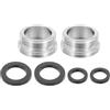 QUARKZMAN 2Pc Adattatore Aeratore Rubinetto, M24 Maschio A M22 Maschio Con Guarnizione, Lunghezza 10mm