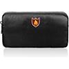 Generic Pochette porta soldi con cerniera, per banconote, ignifugo, per contanti, passaporto, valuta, chiavi