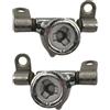 VHEUHZ Coppia di Cerniere per sedile WC compatibile con D2D Dama Giralda Senso cerniere per sedile wc rimovibili AI0002100R Set di cerniere rimovibili per sedile WC