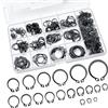 Dreamark Set di 300 anelli di sicurezza M3-M28, in acciaio inox 304, set di anelli di sicurezza, rondelle di sicurezza, rondelle di sicurezza, rondelle per alberi e ingegneria meccanica
