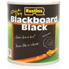 Rustins Blackboard - Vernice per lavagna (125/250/500 ml, 1/2,5 litri), colore: Nero 500 ml Nero