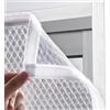 DJCYGG Kit di Pellicola Isolante per Finestre,Pellicola di Sopravvento Termica,Tenda Traslucido Impermeabile Contro Freddo Antipolvere,con Nastro Adesivo,Personalizzabile (100cm x 120cm)