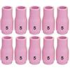 PLAXCON # 5 TIG wp-17/18/26 torcia ugello in ceramica gas Cup 10 N49 5/40,6 cm & 8 mm 10PCS