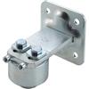 Dieffematic 345RPST.G Cardine con Cuscinetto Regolabile - per Cancello Automatico, Viti Registro e Piastra