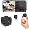 Anluomafuy Anluoamfuy Mini Telecamera WiFi Interno, Videocamera Sorveglianza 1080P, Telecamera Nascosta, Mini Videocamera, Sorveglianza Senza Fili, Visione Notturna, per Casa, Bambini