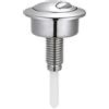 Generico Pulsante del serbatoio della toilette, copertura del pulsante della toilette,Copri WC con pulsante di scarico doppio scarico - Pulsante per cassetta, serbatoio di scarico per WC per la