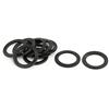 Aexit Rondella conica a doppio seghetto in acciaio al carbonio con diametro interno da 16 mm, ner-o, 10 pezzi ID: 940259