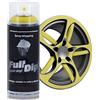 AutoFullCar Full Dip Spray | Vinile Liquido | Spray 400ml | FullDip (Giallo Metallizzato)