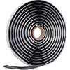 Silkwish Filo tondo butilico 9 mm x 4 m, nero butilico, sigillante butilico, impermeabile, per fari auto, camion, finestre, porte, parabrezza, elettrodomestici