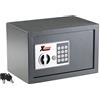 Xcase cassaforte in acciaio con serratura elettronica digitale 12 litri