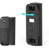 BECEMURU Supporto campanello per campanello Blink (ultima generazione), regolabile da 0 a 45 gradi, supporto da parete per campanello video Blink (nero)