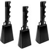 Aramanara 3 campanacci in metallo per eventi sportivi, 21,8 cm Noise Maker Cowbell