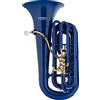 Classic Cantabile KT-30 MardiBrass Bb-Tuba (Blu) | Modello: KT-30, Tonalità: Bb, Corpo: plastica ABS, Bocchino e meccanica: ottone, 4 pistoni Perinet: acciaio inox, Foro: 17 mm
