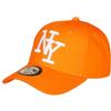 Hip Hop Honour Berretto NY arancione e bianco alla moda Visiere Baseball Stazky, taglia unica, arancione