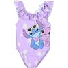 Disney Lilo And Stitch Bimba Costume da Bagno Un Pezzo