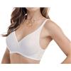 Spiman Reggiseno Senza Ferretto Non Imbottito Preformato Coppa B in Morbido Cotone Elasticizzato Incrociato Davanti con Spalline Regolabili