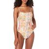 Desigual Biki_Jamaica Costume da Bagno One Piece, Bianco, M Donna