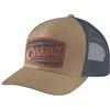Carhartt Cappellino da uomo 106928 in tela con retro in rete, Cachi scuro, Taglia unica