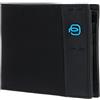 PIQUADRO Portafogli Porta ID rimovibile P15 Plus Piquadro CHEV NERO
