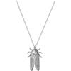 Niaspi Collane con ciondolo a cicala vintage per le donne unisex grande cicala insetto collana regolabile lungo animale entomologo fascino gioielli personalizzati regali, Misura unica, Metallo