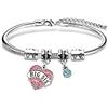 Coagurmes Sisters Bracciali con strass per donna Ragazza Big Sister Sister Regali di compleanno Gioielli (sorella maggiore)