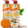 Albagarden - Repellente per Gechi Serpenti e Rettili - Effetto IMMEDIATO - Barriera Vegetale Olfattiva Disabituante per Lucertole E Serpenti - Senza Veleno E Ultrasuoni - Spray Gas 600 Ml x 2 PZ