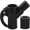GRIRIW Accessorio per Ombrellone da Patio Manicotto Scorrevole Banana Parasole, Sleeve in Plastica Resistente per Ricambi Ombrellone da Giardino, Installazione Semplice per Vacanze