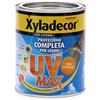 Xyladecor XXYLADECOR SMALTO LEGNO ESTERNI UV MAX Protezione Completa da sole e agenti atmosferici Idrorepellente colore NOCE 750ML, 750 ML