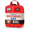 WONCROW ® Kit di Pronto Soccorso - Cassetta Primo Soccorso de Viaggio Auto Trekking Accessori Kit Sopravvivenza Militare Professionale Cerotti Medicazione Garze Sterili Disinfettante Ferite Emergenza