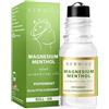 New Miuz Magnesium Menthol Migraine Roll on Stick - Natural Fast Acting & Cooling Relief Peppermint Eucalyptus Aromatherapy Essential Oils for Headaches Sinus - Perfect Selfcare Gift Stocking Stuffers