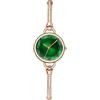 JewelryWe Orologio da Polso Rigido da Donna: Bracciale Orologio con Zircone Senza Numero Orologio Piccolo Colorato Idee Regalo da Ragazze