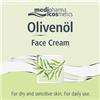 Medipharma Cosmetics Olivenol Face Cream - Crema Viso Antirughe Idratante e Nutriente 50 ml - Trattamento con Olio d'Oliva, Olio Di Mandorle e Olio di Avocado per Pelle Secca (Donna e Uomo)