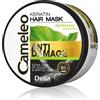 Cameleo - Maschera alla Cheratina - per Capelli Estremamente Danneggiati - Trattamento di Riparazione Rigenerante, Nutriente e Idratante per Capelli Fragili e Secchi - Cheratina e olio di Argan -200ml
