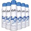EVIN FEMME | Deodorante Donna Spray Sapphire, Fragranza Frutti d'Acqua e Peonia Rosa, Formula Attiva per 24h, 6x150ml
