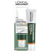 L'Oréal Paris men expert L'Oréal Men Expert Derma Control Oil-Control con SPF 30 - Idratante antiimpurità con protezione solare e 2% niacinamide, 40 ml