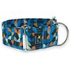Galguita Amelie Collare Martingale per cani, Disco Dance, 5 cm di larghezza, taglia M (30-39 cm di contorno)