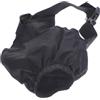CRAFTHROU Maschera Occhi per Cani Oscuramento e Fibbia Regolabile | Nylon Nero, Design Apertura Elastica, 1 Pezzo, per Viaggi in Auto e Supporto Post Operatorio