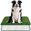 AUYAO Lettiera per Cani, Dog Toilette per Cani con Erba Artificiale, 46 x 58 cm, Toilette Tappeto Erboso Lavabile per Training Cucciolo per Interni ed Esterni, Verde