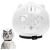 Generic Protezione per il viso per animali domestici, cappuccio trasparente per gatti, casco di sicurezza regolabile | 13,8 x 13,6 x 6,5 cm, taglia M, copertura traspirante con funzione anti morso, maschera