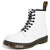Dr. Martens 1460', Scarpe Da Barca Donna, Bianco White Smooth, 39 EU