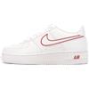 NIKE Scarpe da ginnastica Bianca/Rosse Ragazzo Air Force 1, bianco, 37.5 EU