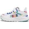 Puma Unisex Kids Trinity Lite Ready, Set, Better Ac+ Ps Sneakers, Puma White-Sparkling Green-Cobalt Glaze-Active Red, 31 EU