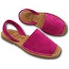 Fly Nature Minorchine Estive Imbottite Donna, Sandali in Pelle Estivi, Menorquinas Ciabatte Ragazza Aperte in Cuoio (Fucsia, Sistema Taglie Calzature EU, Adulto, Donna, Numero, Media, 38)