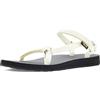 Teva Sandalo Teva Original Universal Slim da donna, Bianco/nero, 9
